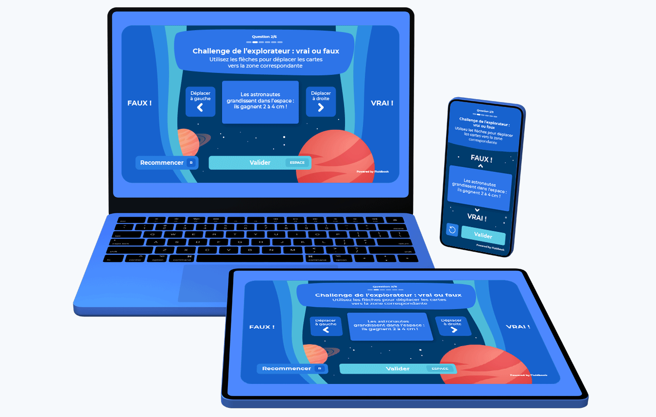 A responsive quiz